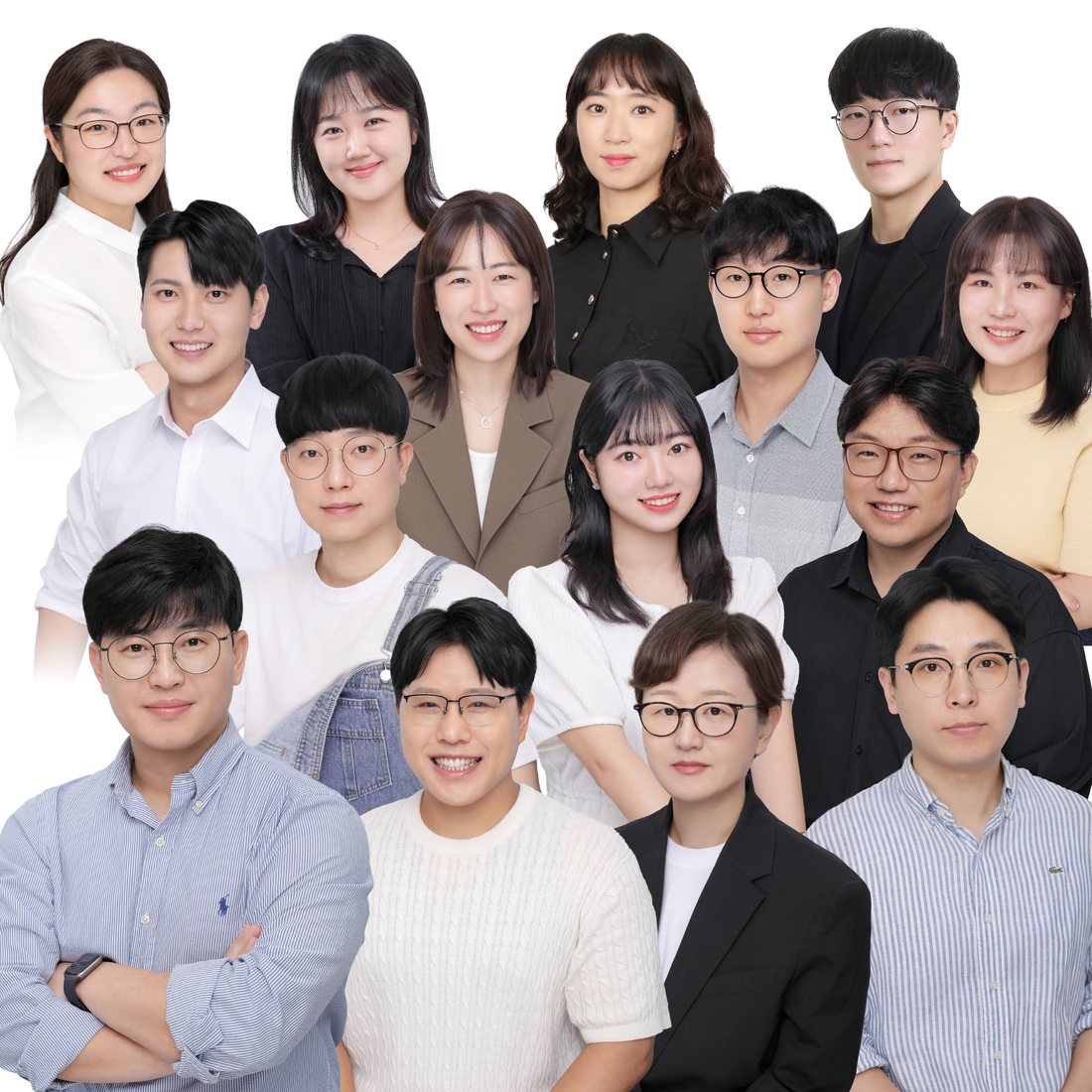 엑시엄수학과학학원 선생님 단체 사진